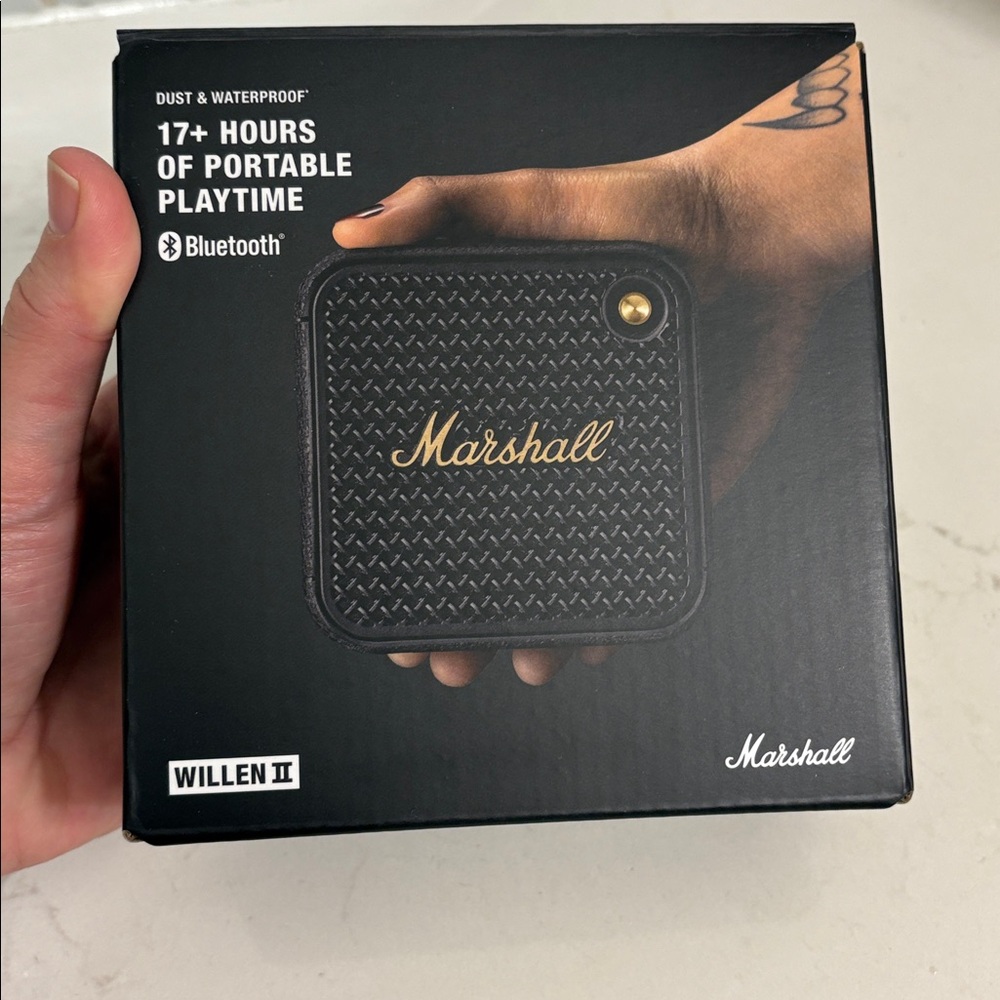 Marshall Willen II portable Bluetooth speaker (black)